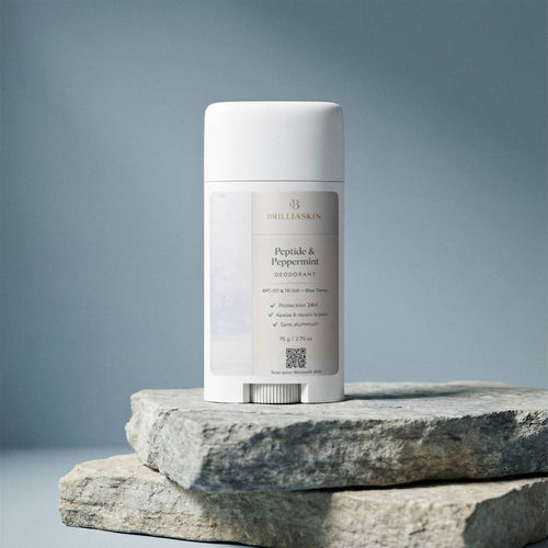 2 Pack Peptide Peppermint Deodorant